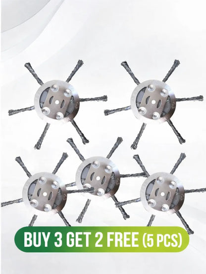 UP TO 50%🔥🔥Universal Steel Wire Wheel Head Grass Trimmer Head