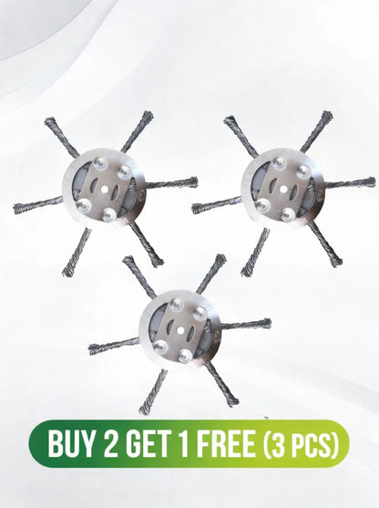 UP TO 50%🔥🔥Universal Steel Wire Wheel Head Grass Trimmer Head