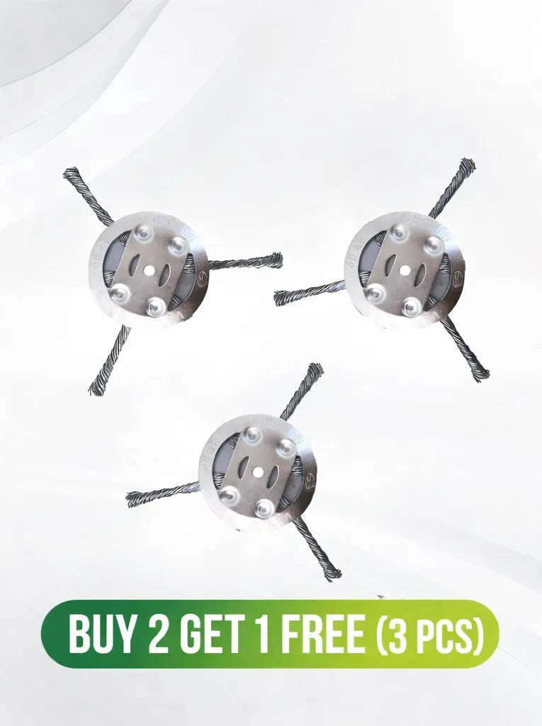 UP TO 50%🔥🔥Universal Steel Wire Wheel Head Grass Trimmer Head