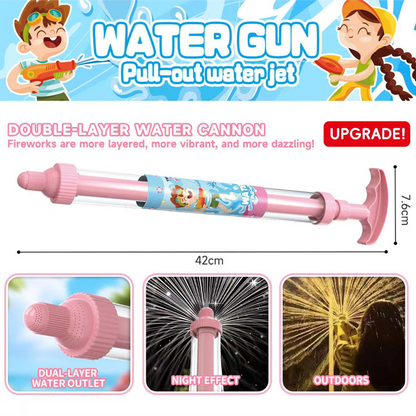 🌈Bright Rainbow LED Water Gun | Summer fun that comes to life like magic!✨