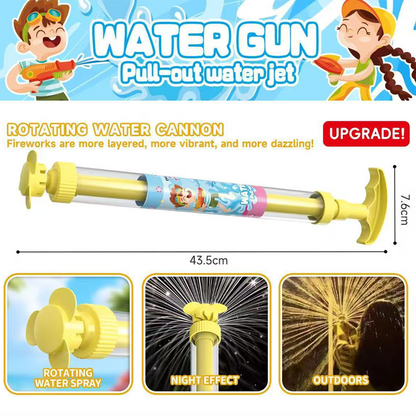 🌈Bright Rainbow LED Water Gun | Summer fun that comes to life like magic!✨