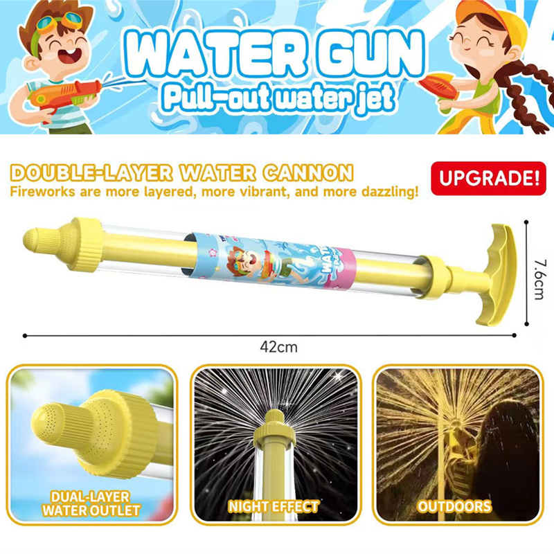 🌈Bright Rainbow LED Water Gun | Summer fun that comes to life like magic!✨