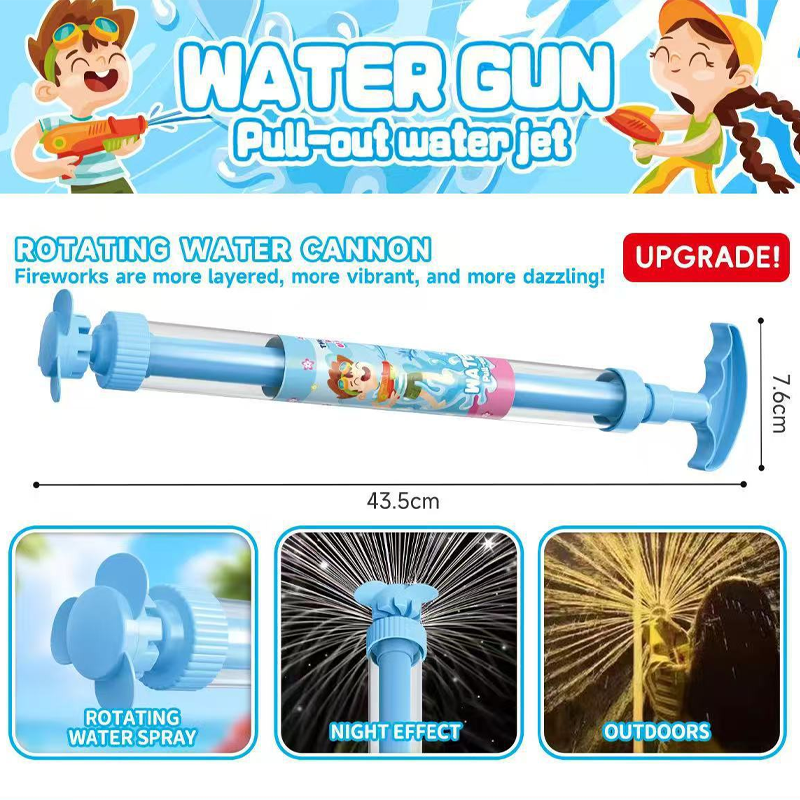 🌈Bright Rainbow LED Water Gun | Summer fun that comes to life like magic!✨