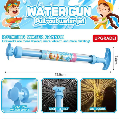 🌈Bright Rainbow LED Water Gun | Summer fun that comes to life like magic!✨