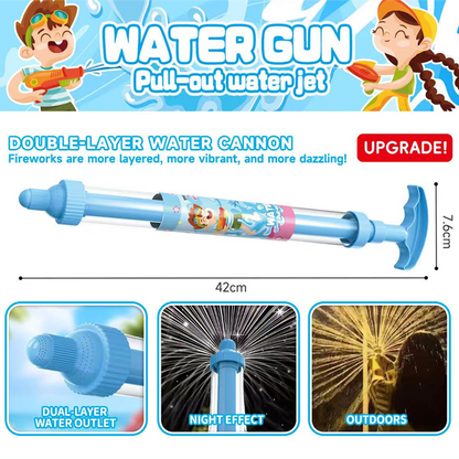 🌈Bright Rainbow LED Water Gun | Summer fun that comes to life like magic!✨