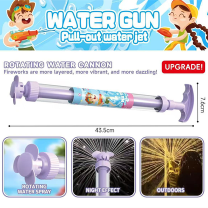 🌈Bright Rainbow LED Water Gun | Summer fun that comes to life like magic!✨