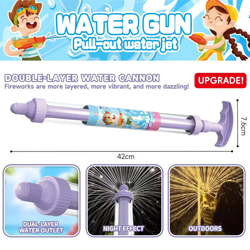 🌈Bright Rainbow LED Water Gun | Summer fun that comes to life like magic!✨