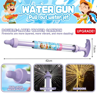 🌈Bright Rainbow LED Water Gun | Summer fun that comes to life like magic!✨