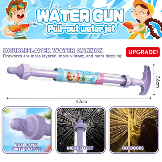 🌈Bright Rainbow LED Water Gun | Summer fun that comes to life like magic!✨